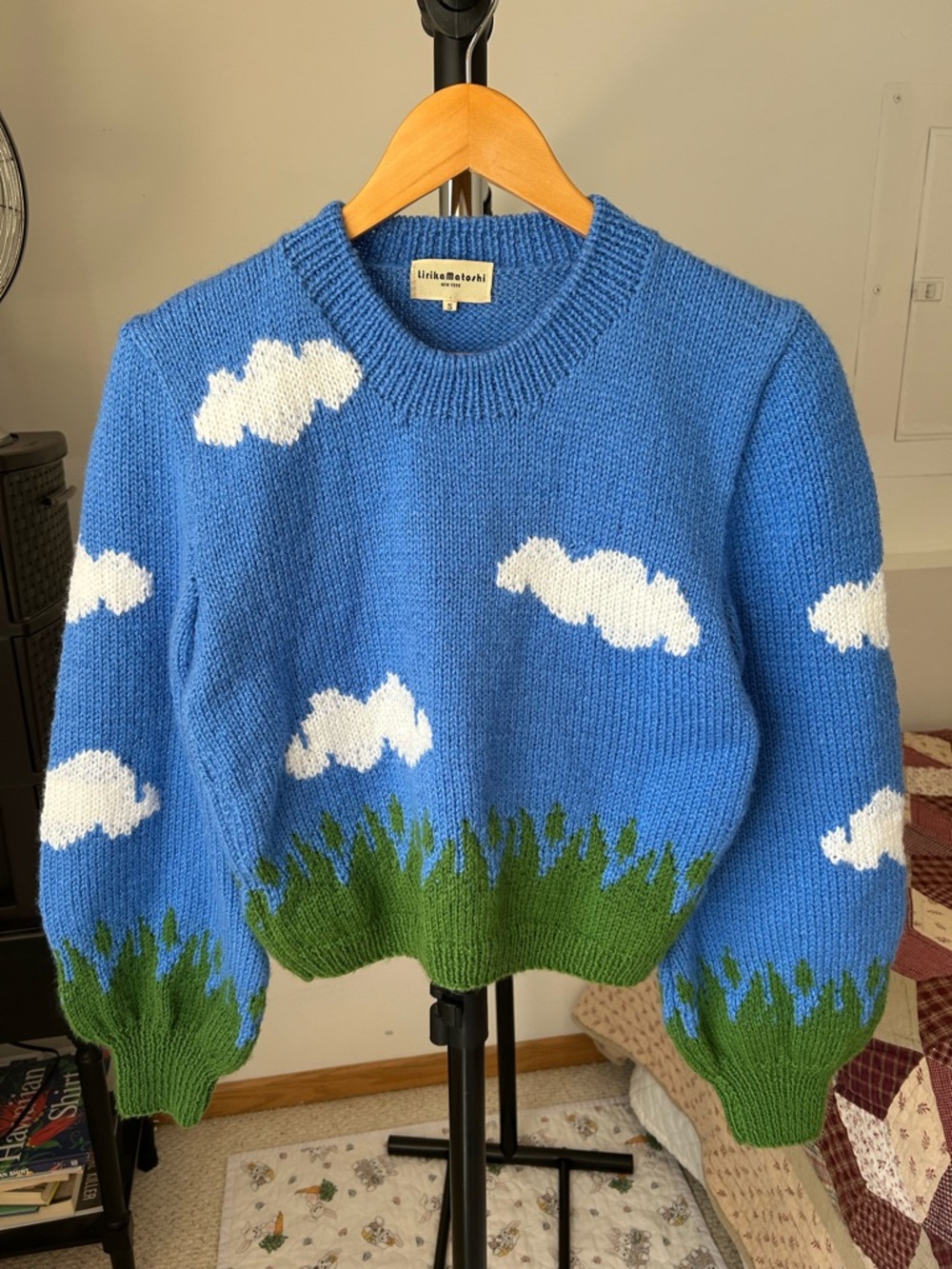Lirika Matoshi Clouds Knit Sweater Small